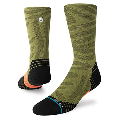 Stance Ciele Camo Crew Socks (Medium, Black)