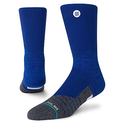 Stance Icon Sport Crew Socks (Large, Royal)
