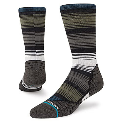 Stance Crew Caliber Socks (Medium, Black)
