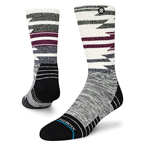 Stance Blanket Statement Crew Socks (Small, Off White)