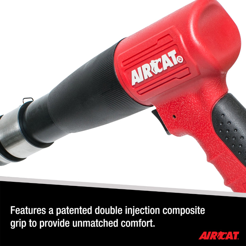 AIRCAT 5200-A-T Long Stroke Air Hammer,Red & Black