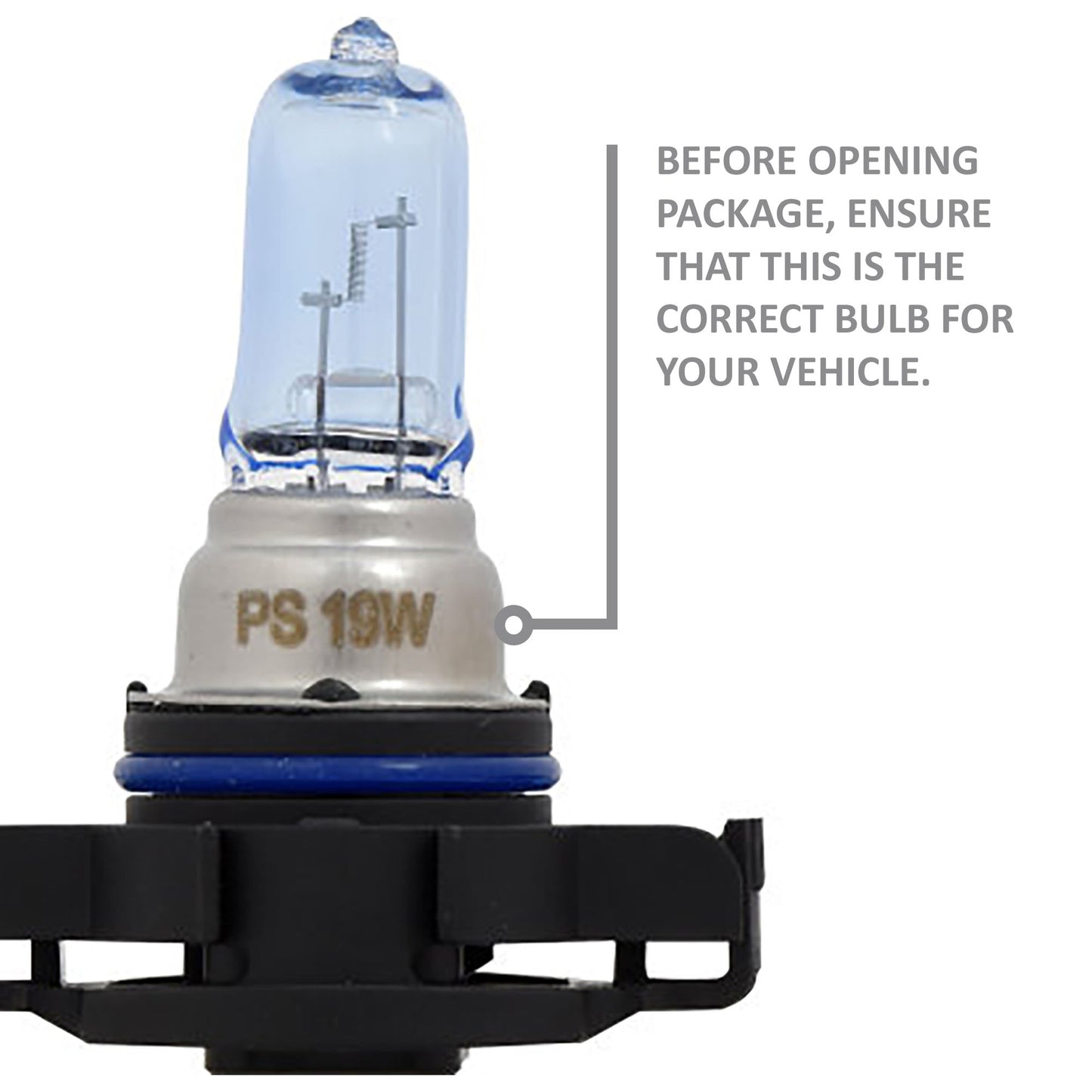 SYLVANIA - 5201 (PS19W) SilverStar zXe Fog High Performance Halogen Fog Light Bulb - Bright White Light Output, HID Attitude, Xenon Fueled Technology (Contains 2 Bulbs)