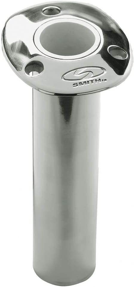 CE Smith - Flush Mount Cast Bottom Rod Holder - Tough Boat Accessories - 0-Degree