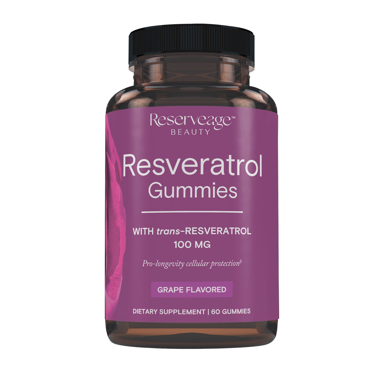 RSV Resveratrol Gummies 100 MG 60ct