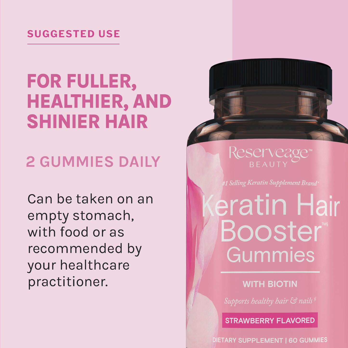 RSV KERATIN GUMMIES 60CT, 2PK