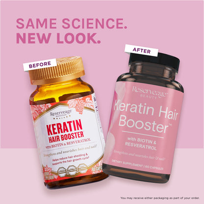 Reserveage- Ult collagen booster caps 90 and Keratin booster caps 60ct