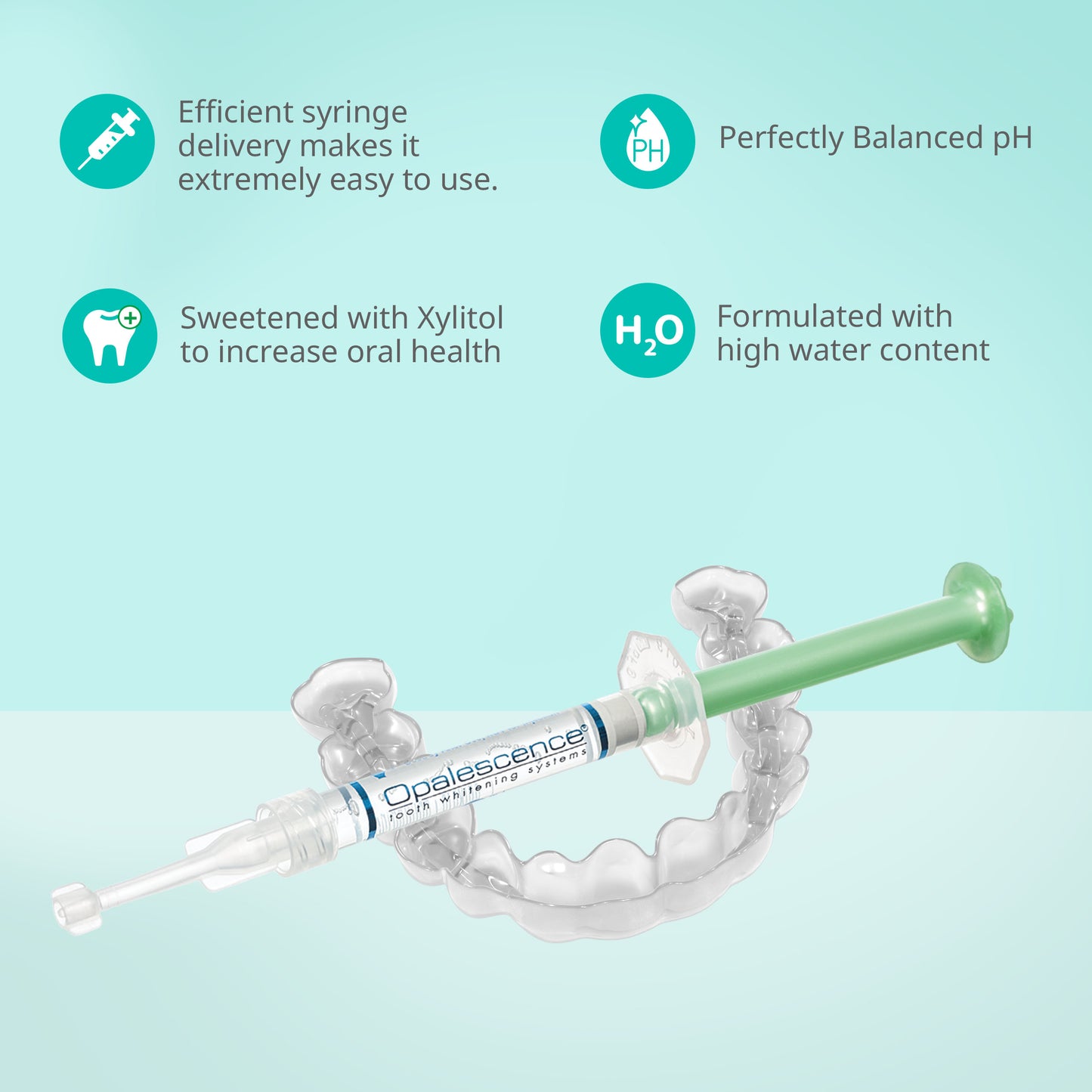Opalescence at Home Teeth Whitening - Teeth Whitening Gel Syringes - 4 Pack of 20% Syringes - Mint
