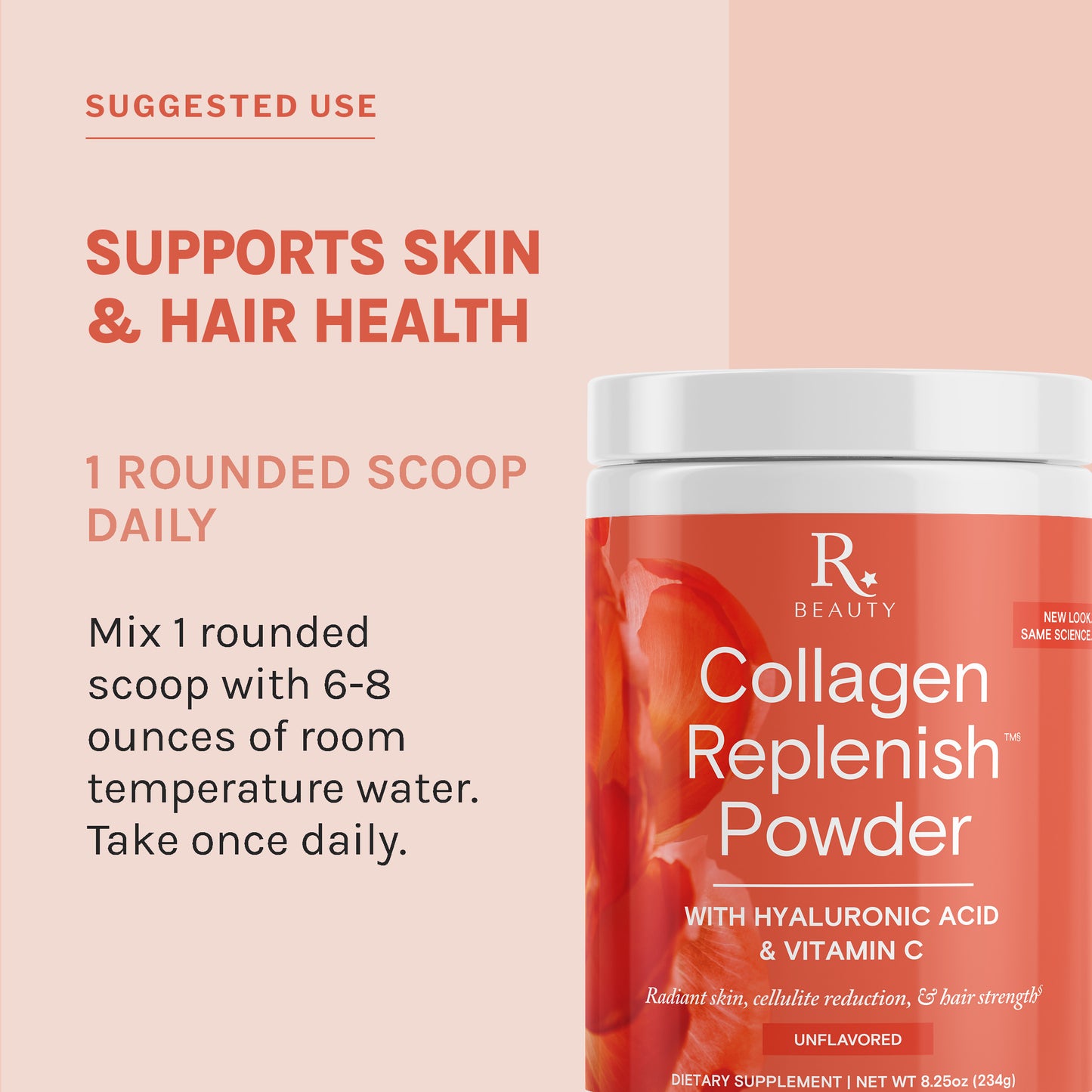 Reserveage Collagen Replenish Powder 8.25 Oz
