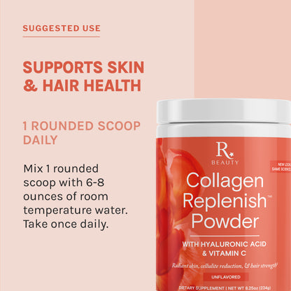Reserveage Collagen Replenish Powder 8.25 Oz