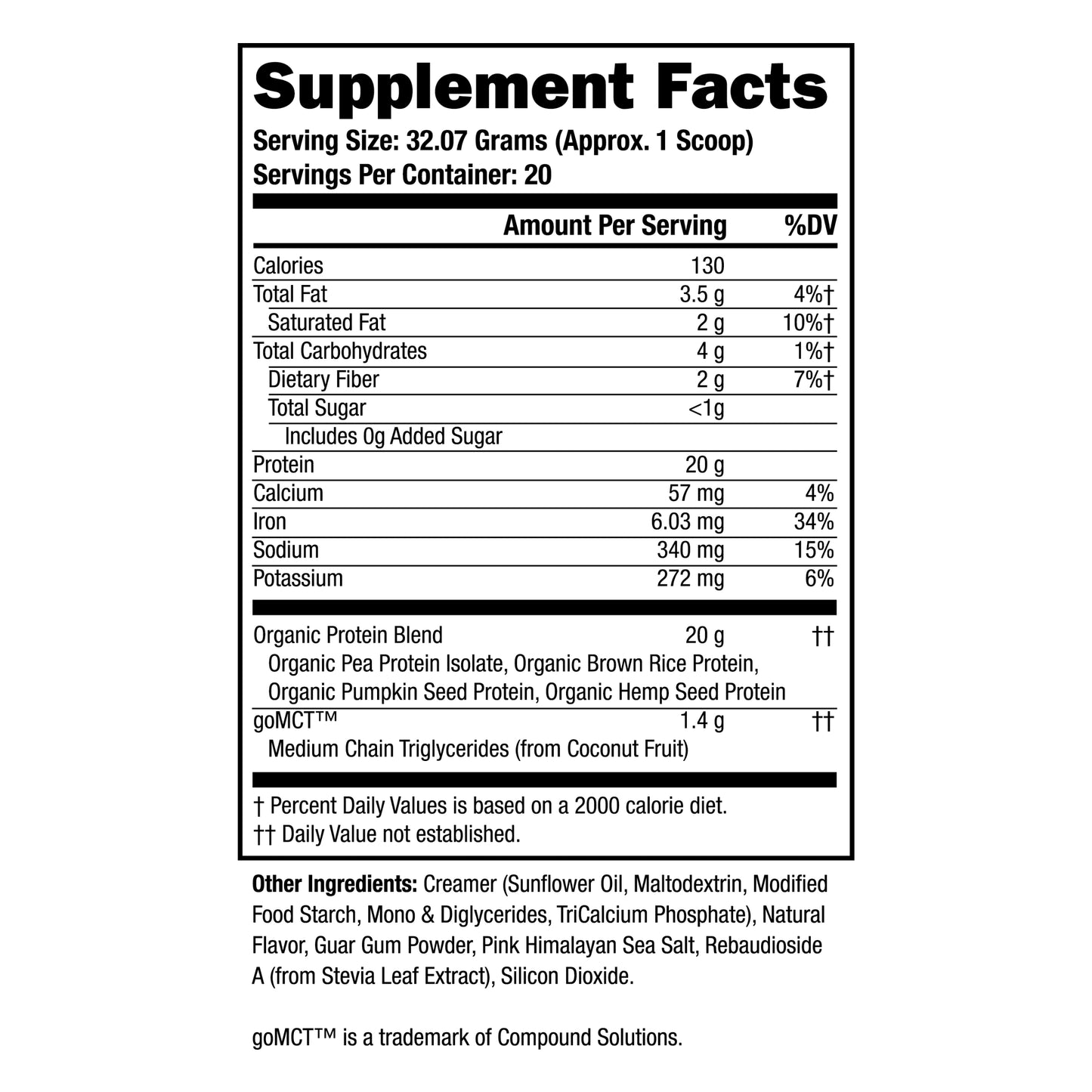 Twinlab SPORT Vegan Protein Powder, Vanilla, 22.60 Oz - 20 Servings (Pack of 2)