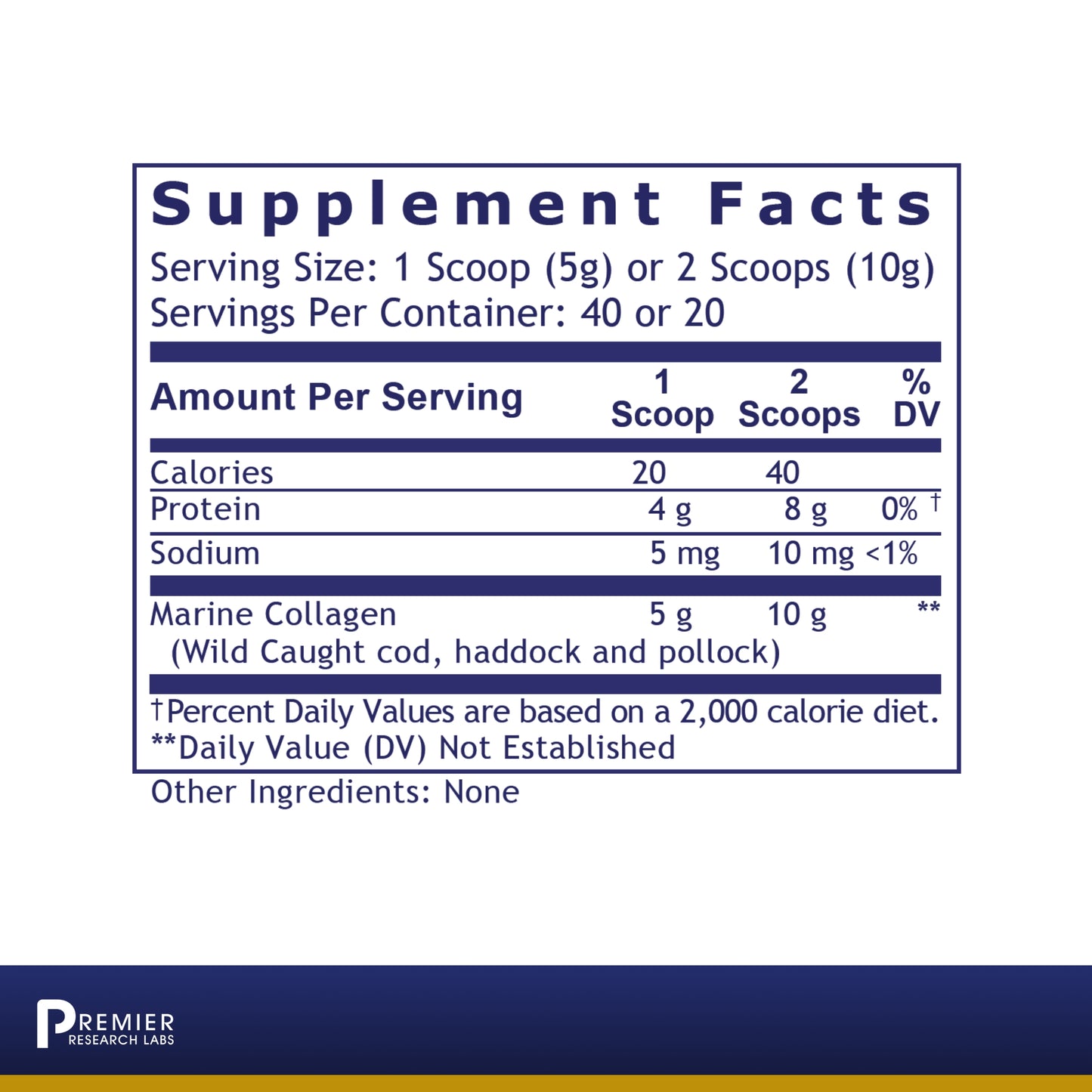 Premier Research Labs Marine Collagen, 7 oz (Powder)