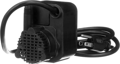 Little Giant PE-1H-PW 115 Volt, 1/125 HP, 170 GPH Epoxy Encapsulated Direct Drive Submersible Pump with 6-Feet Cord, Black, 566604