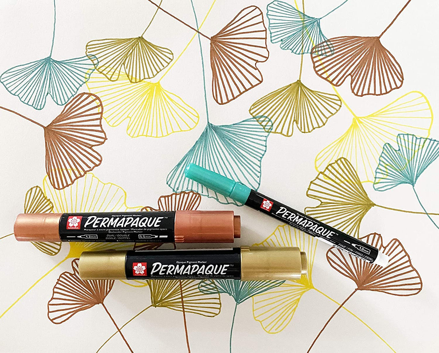 Permapaque Fine Point paint markers, Metallic 7 Count