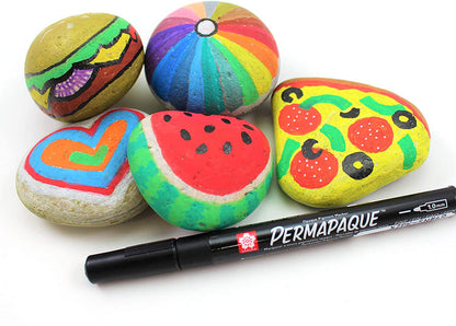 Permapaque Fine Point paint markers, Metallic 7 Count