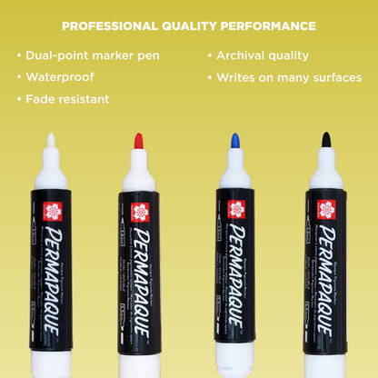 Sakura ‚ÄãPermapaque Opaque Dual Point Markers, 4 PK 58340