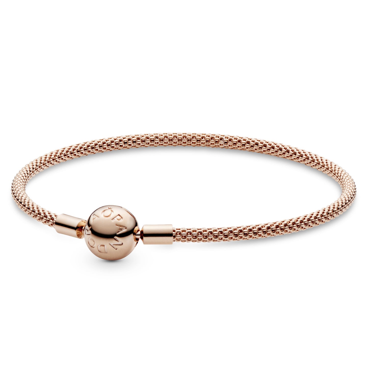 Pandora Jewelry Mesh Pandora Rose Bracelet, 8.3", With Gift Box