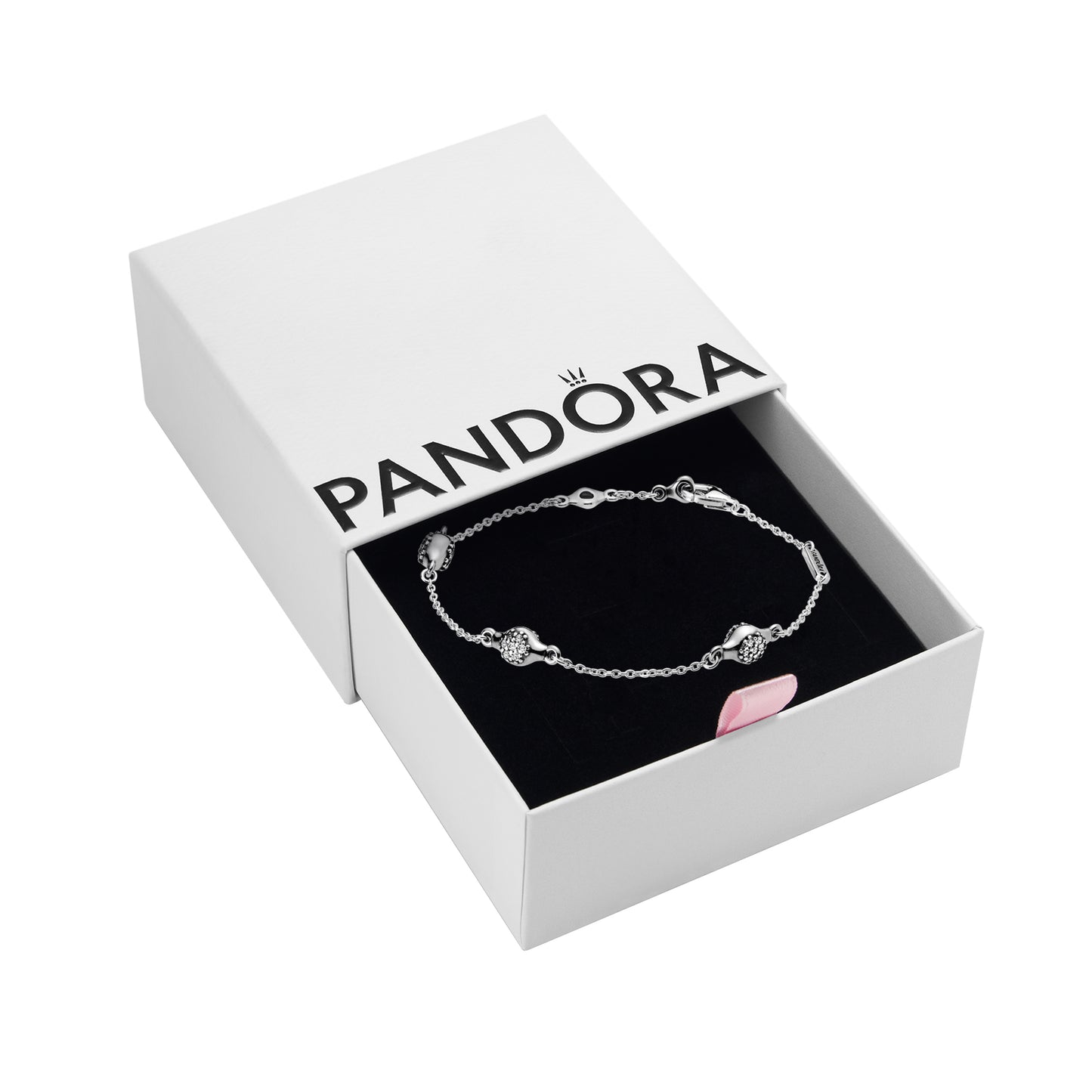 PANDORA Sterling Silver Modern LovePods 6.3", With Gift Box