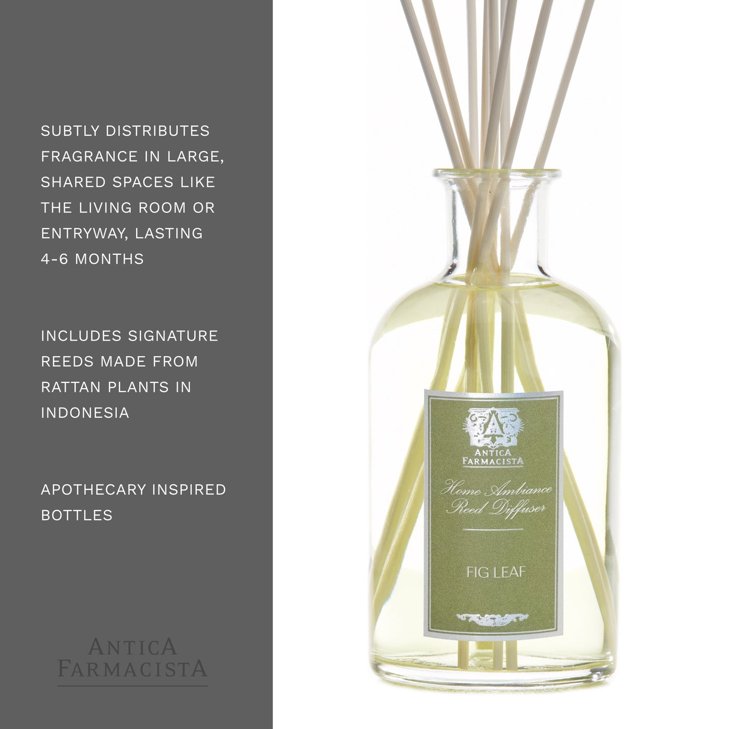Antica Farmacista Home Ambiance Diffuser, Green Fig, 16.9 Fl Oz