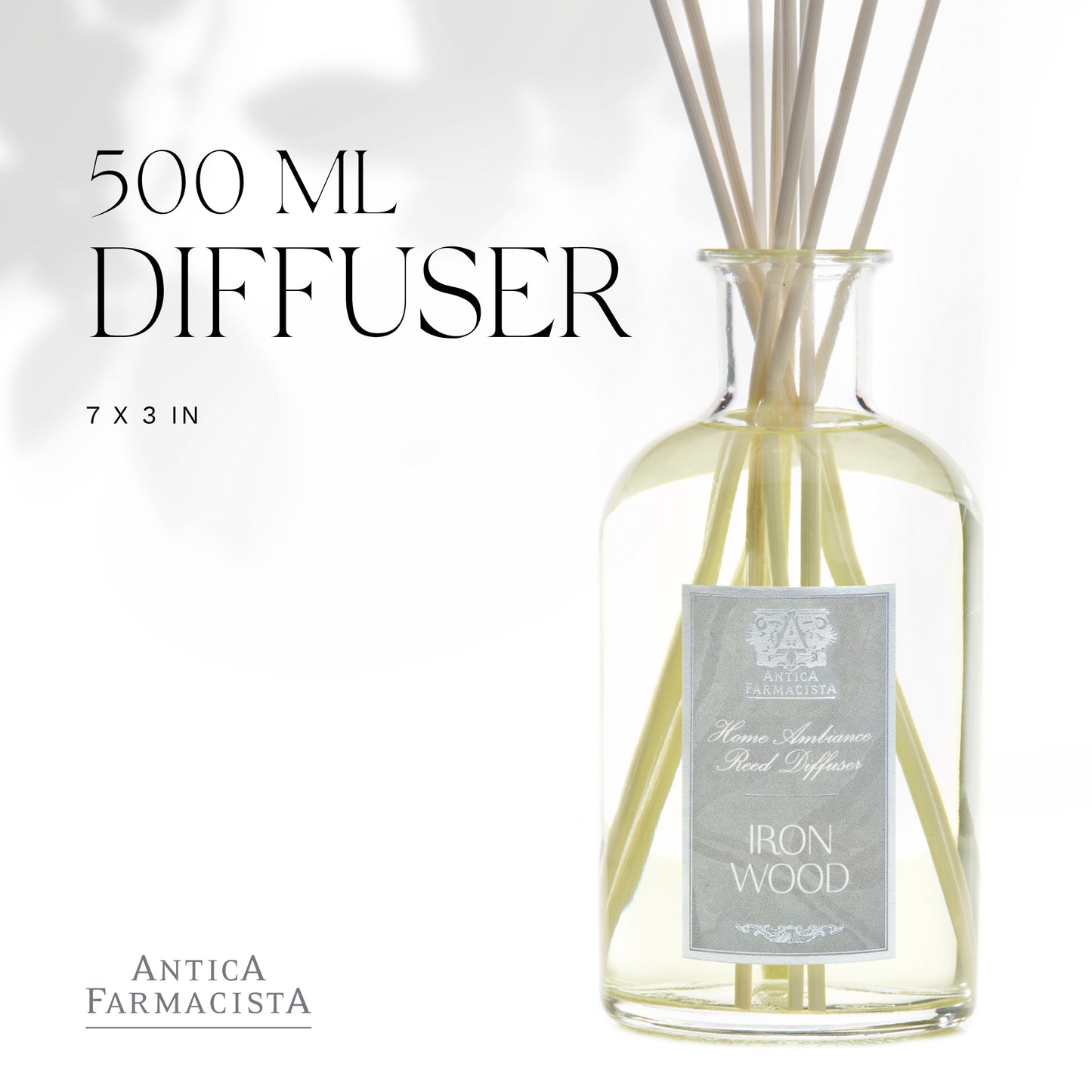 Antica Farmacista Reed Diffuser Ironwood, 17 Fl Oz