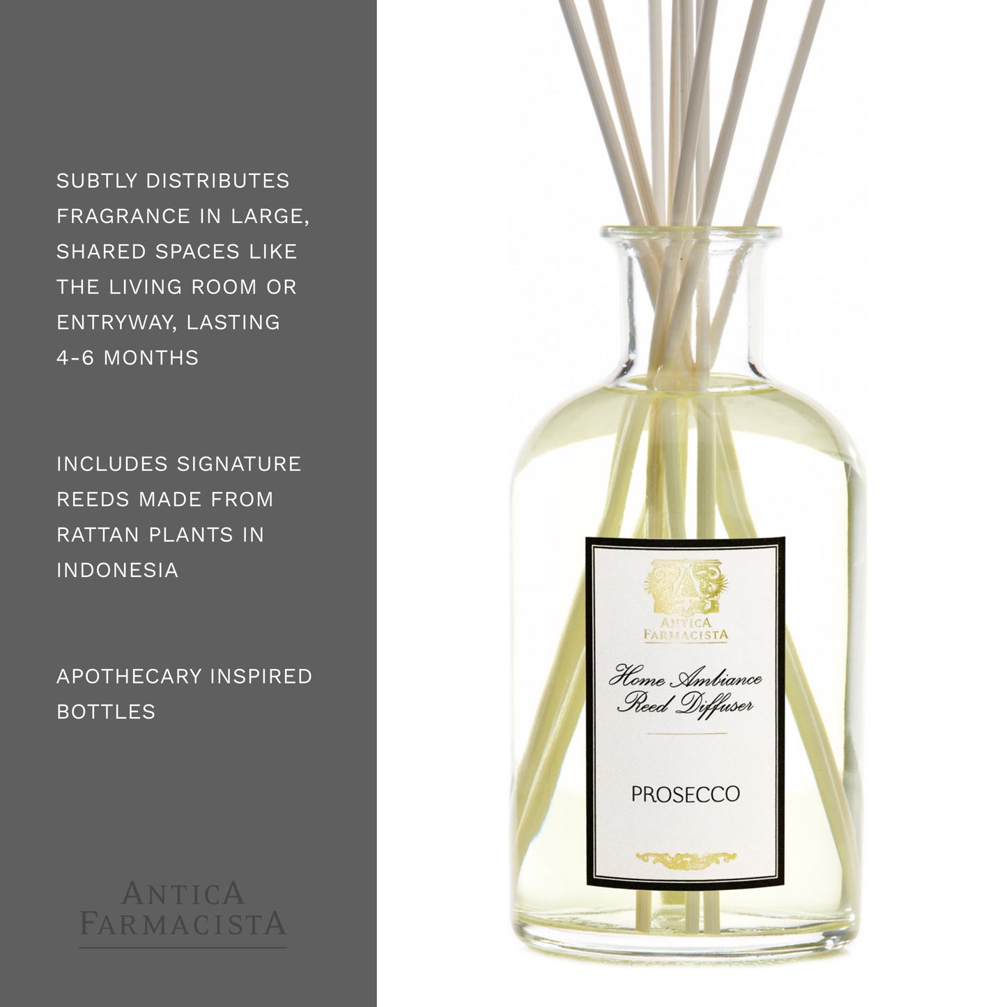 Antica Farmacista Home Ambiance Diffuser, Prosecco 16.9 Fl Oz
