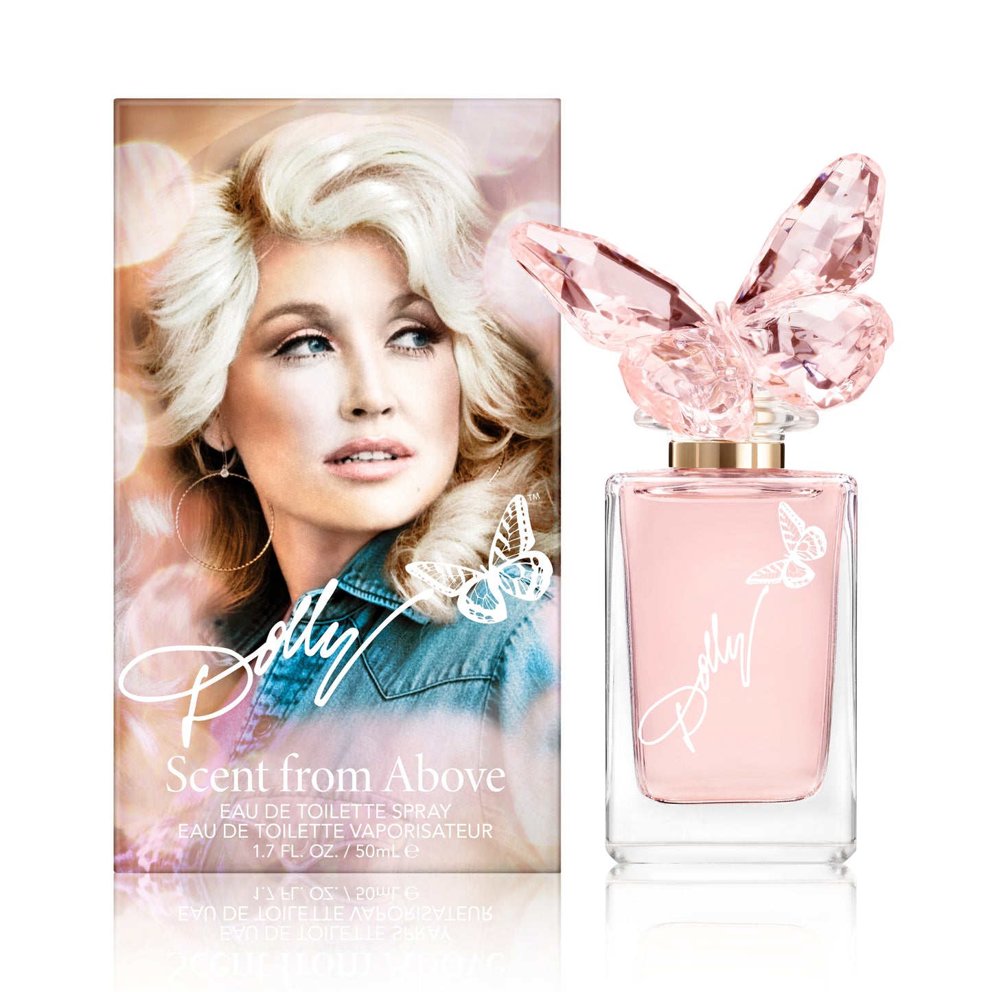 Dolly Parton Scent from Above Eau de Toilette Perfume by Scent Beauty - Eau de Parfum for Women - Fruity, Floral & Feminine Fragrance with Notes of Mandarin, Jasmine, and Sandalwood - 1.7 Fl Oz