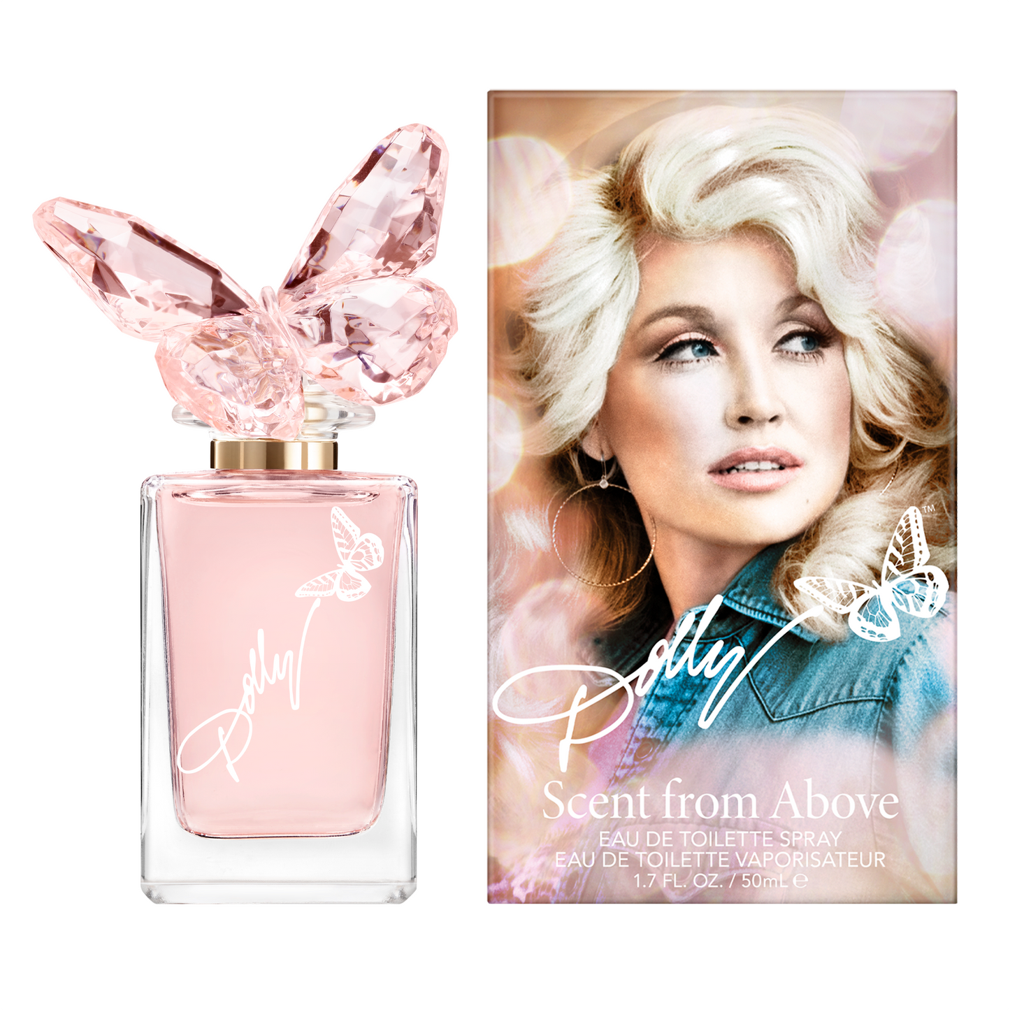 Dolly Parton Scent from Above Eau de Toilette Perfume by Scent Beauty - Eau de Parfum for Women - Fruity, Floral & Feminine Fragrance with Notes of Mandarin, Jasmine, and Sandalwood - 1.7 Fl Oz