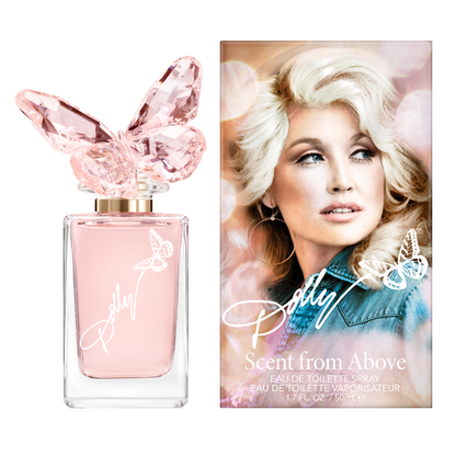 Dolly Parton Scent from Above Eau de Toilette Perfume by Scent Beauty - Eau de Parfum for Women - Fruity, Floral & Feminine Fragrance with Notes of Mandarin, Jasmine, and Sandalwood - 1.7 Fl Oz