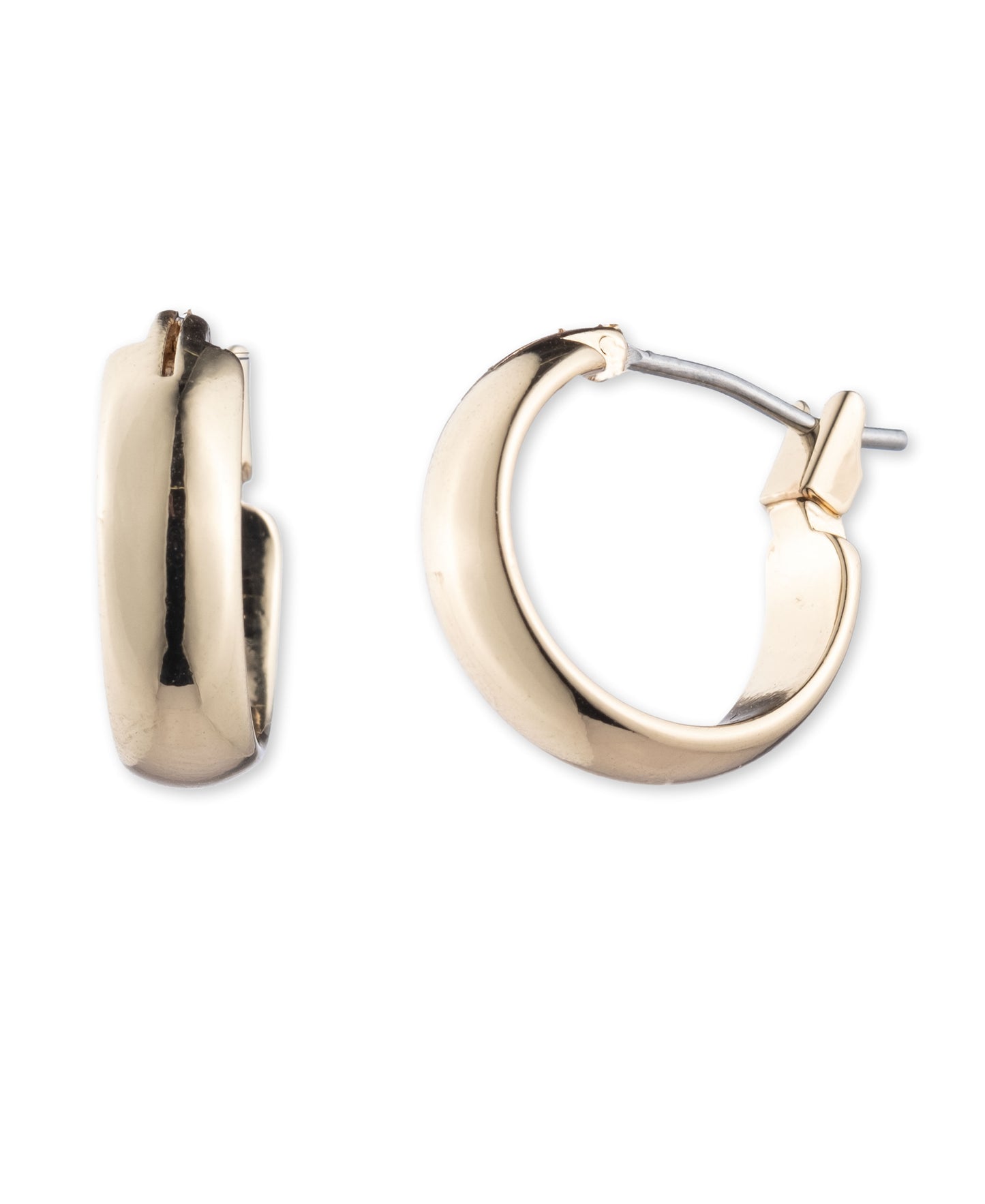 Anne Klein "Classics" Gold-Tone Small Hoop Earrings