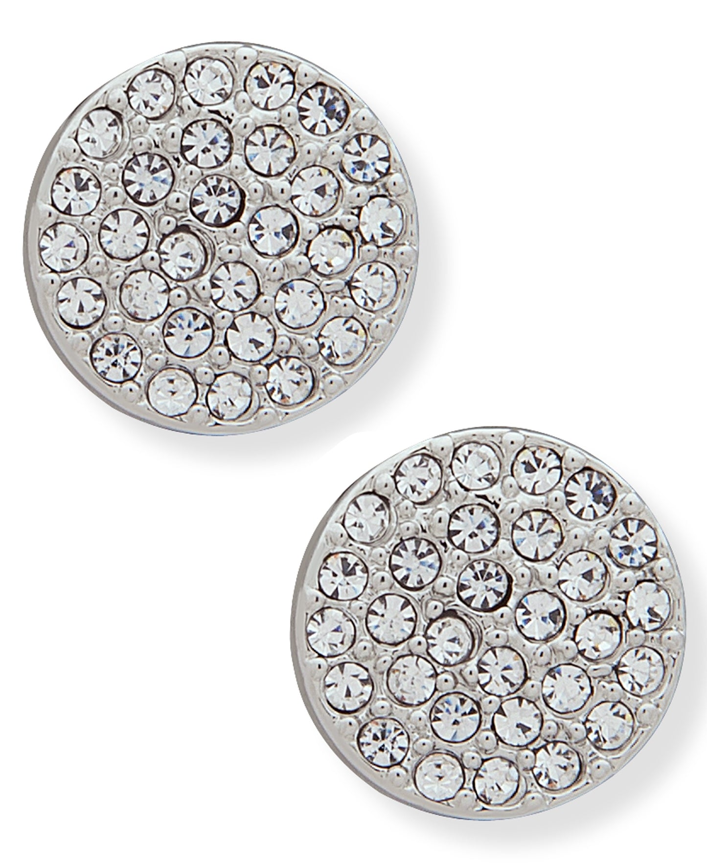 PE PAVE STUD-SLV/CRY