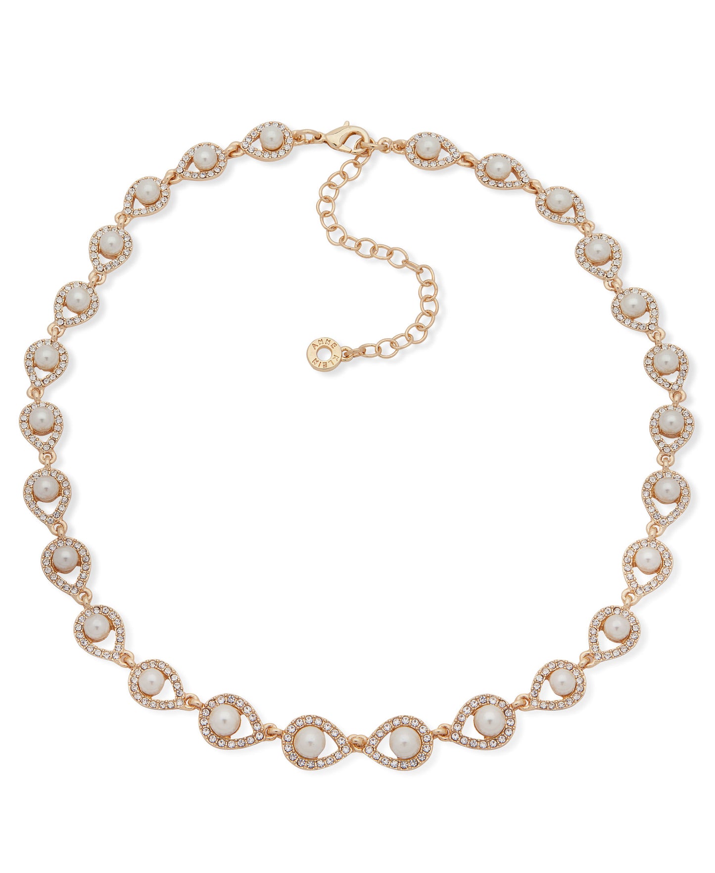 Anne Klein Women's Gold Tone Pearl Necklace, Size: 0