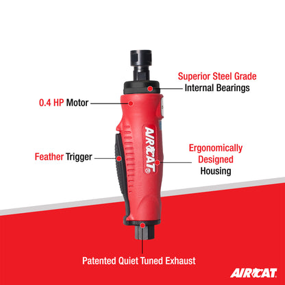 AirCAT 6200 Mini Composite Die Grinder 20,000 RPM