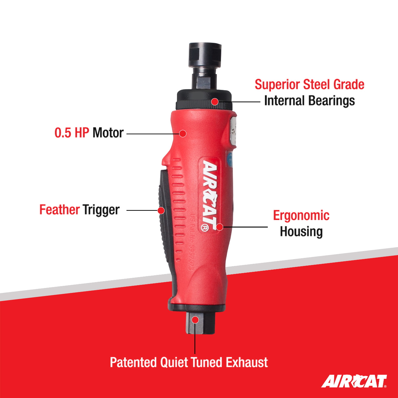 AirCat 6201: Composite Die Grinder 22,000 Rpm