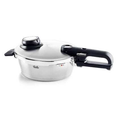 Fissler vitavit premium/pressure skillet (1.9 quart √ò 7.1‚Äù) stainless steel pressure cooker, 4 adjustable settings, includes insert - Induction