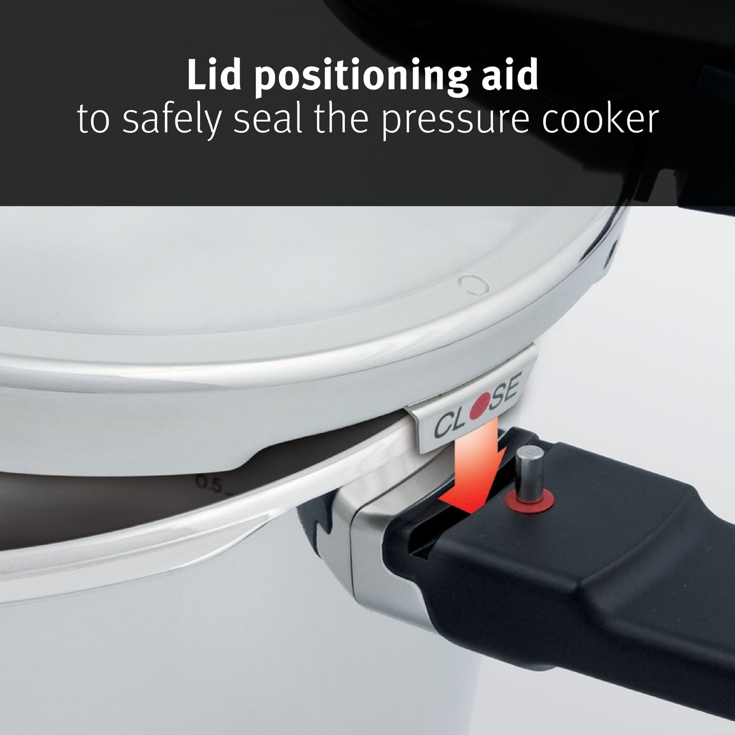 Fissler Vitavit Premium Pressure Cooker Set with Steamer Insert, 3.7 Quarts & 6.3 Quarts