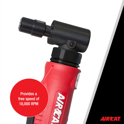 AIRCAT 6255 Composite Right Angle Die Grinder 20,000 RPM