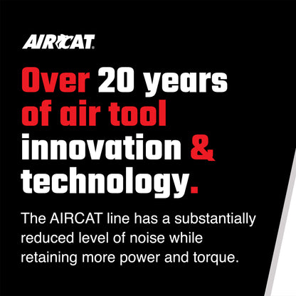 AIRCAT 6265 1.0 HP Composite Angle Die Grinder 18,000 RPM