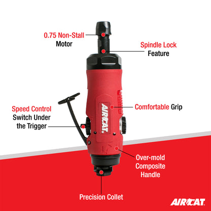 AirCAT 6290 .75 HP Reversible Composite Die Grinder 20,000 RPM