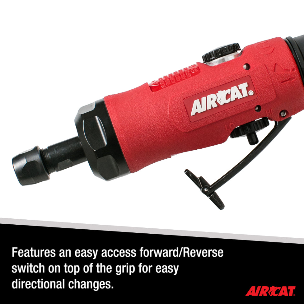 AirCAT 6290 .75 HP Reversible Composite Die Grinder 20,000 RPM