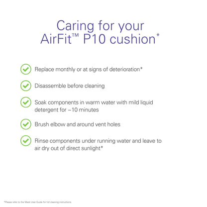 ResMed AirFit P10 Pillow 62933 Large