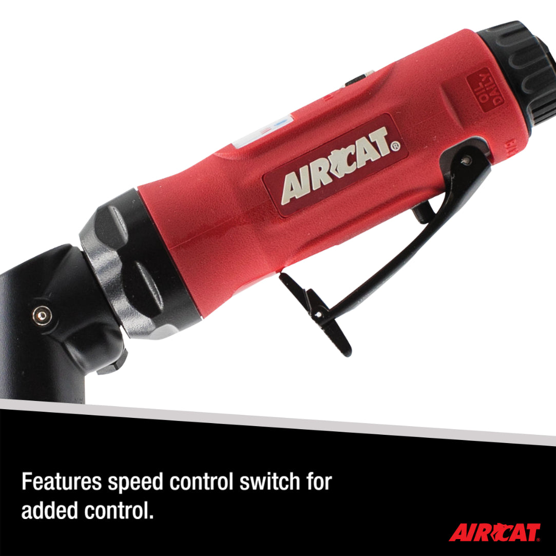 AirCat 6295: 115 Degree Angle Die Grinder With Spindle Lock