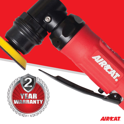 AirCAT 6320 Mini Spot Sander/Polisher with 3 Pads , Red , Small