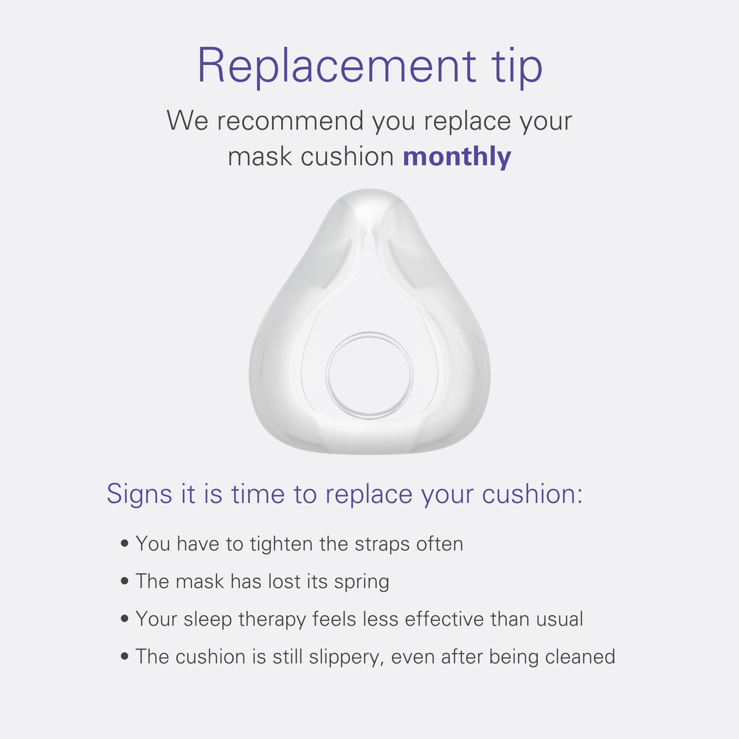 Resmed Airfit F20 Cushion replacement (M) (Original Version)