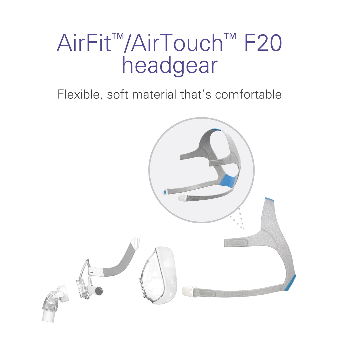 Resmed Airfit F20 Standard Headgear