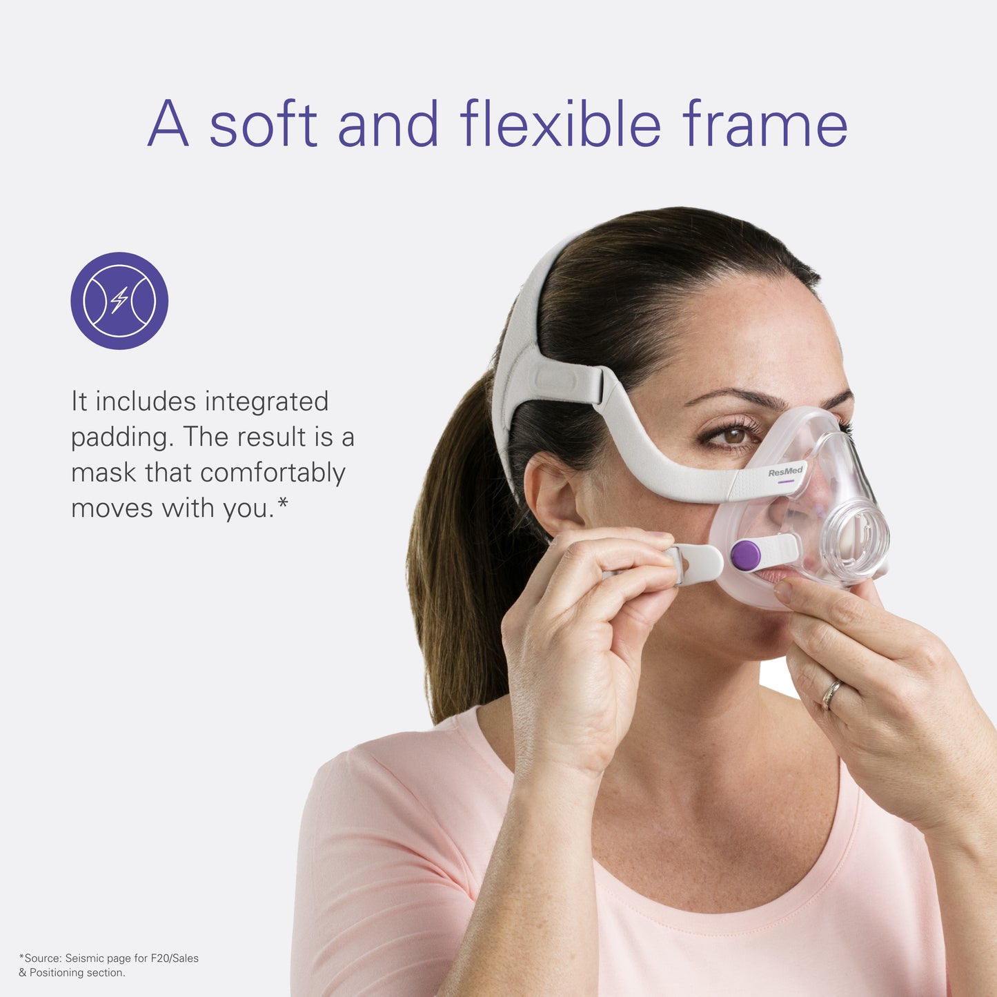 AirFit F20 replacement Headgear (Standard for Her)