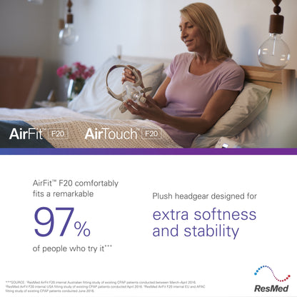 AirFit F20 replacement Headgear (Standard for Her)