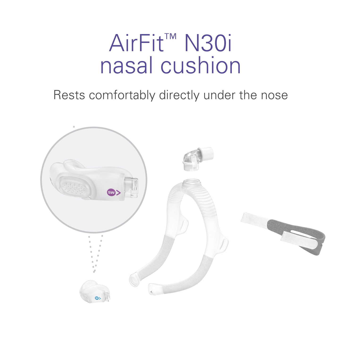 ResMed N30i Replacement Cushion (Small-Wide)