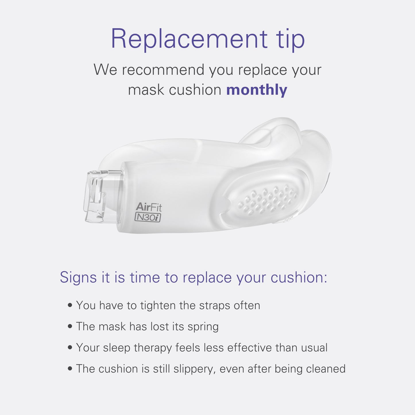 Airfit N30i Replacement Cushion - Wide