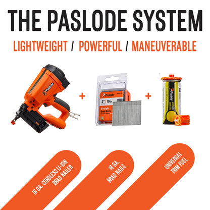 Paslode, Brad Nail, 650215, 2 inch x 18 Gauge, 2,000 per Box