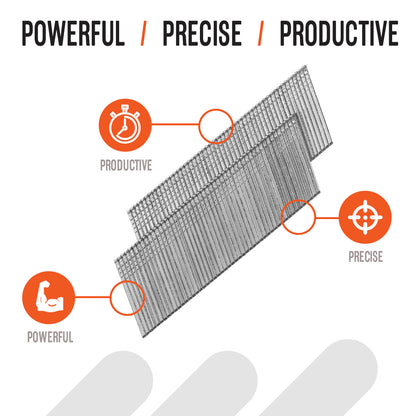 Paslode, Finishing Nail, 650230, 20 Degree Angled Galvanized, 16 Gauge, 2,000 per Box, 1 1/4 inch