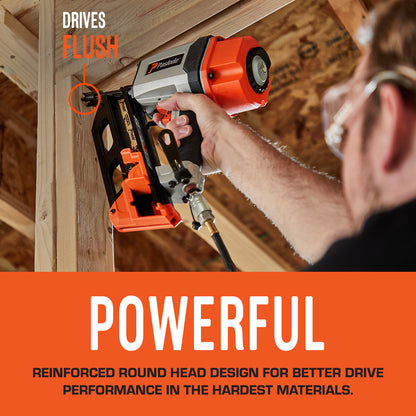Paslode, Framing Nails, 650387, HDG 30 Degree Round Head, 3 inch x .131 Gauge, 2,000 per Box